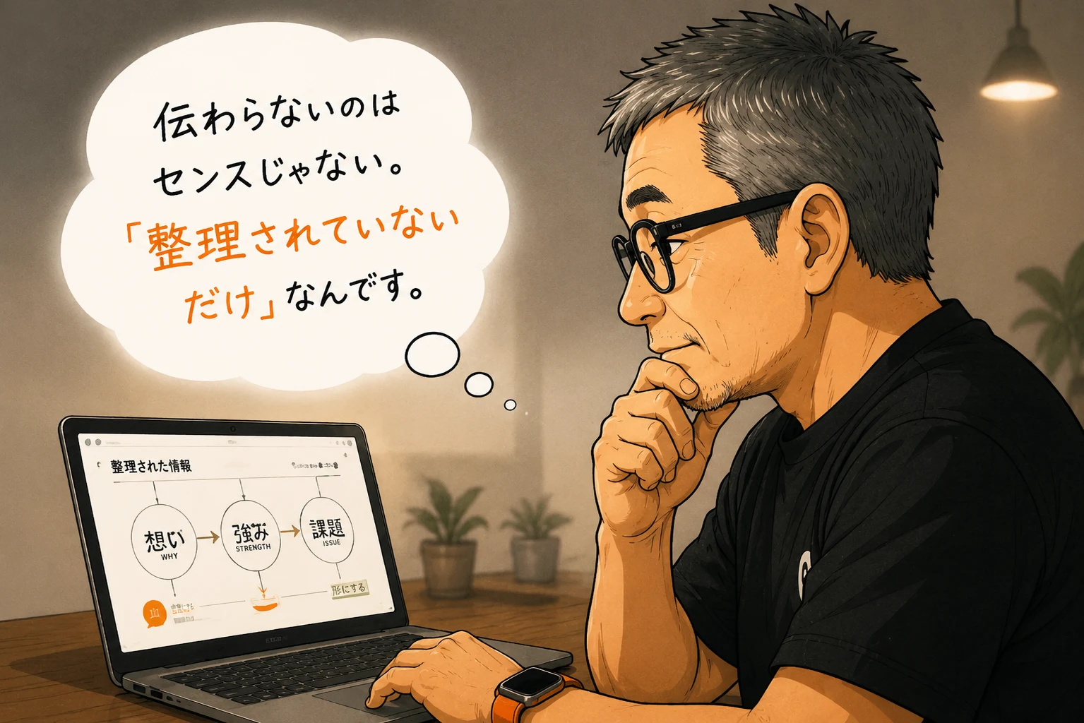 言語化おじさん 3ページ目