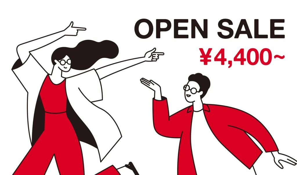 JINS OPEN SALE